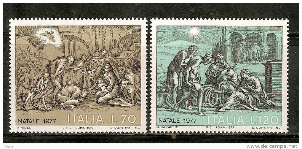 IT340 - ITALIA - Sassone 1399/0 ** - Natale 77 - 1971-80: Mint/hinged