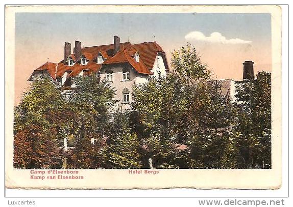 CAMP D' ELSENBORN. HOTEL BORGS. - Elsenborn (camp)