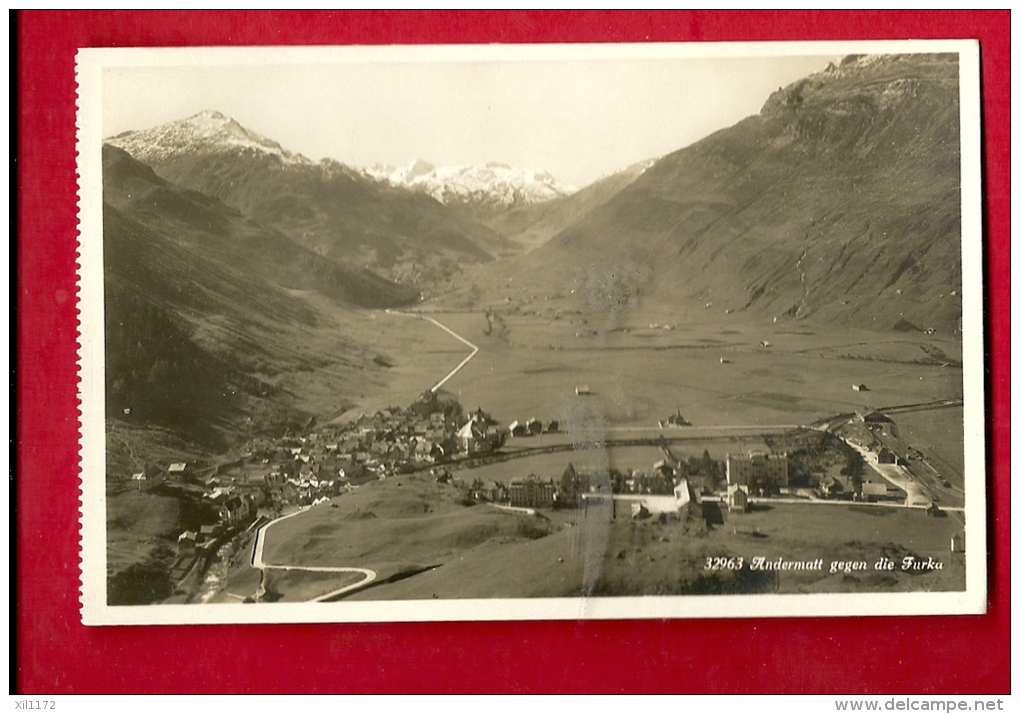 PAM-16  Andermatt Gegen Die Furka. Nicht Gelaufen - Andermatt