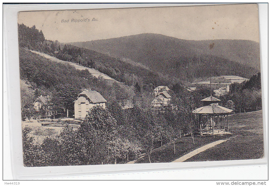 Bad Rippolds Au - 1915 Zensur - Bad Rippoldsau - Schapbach