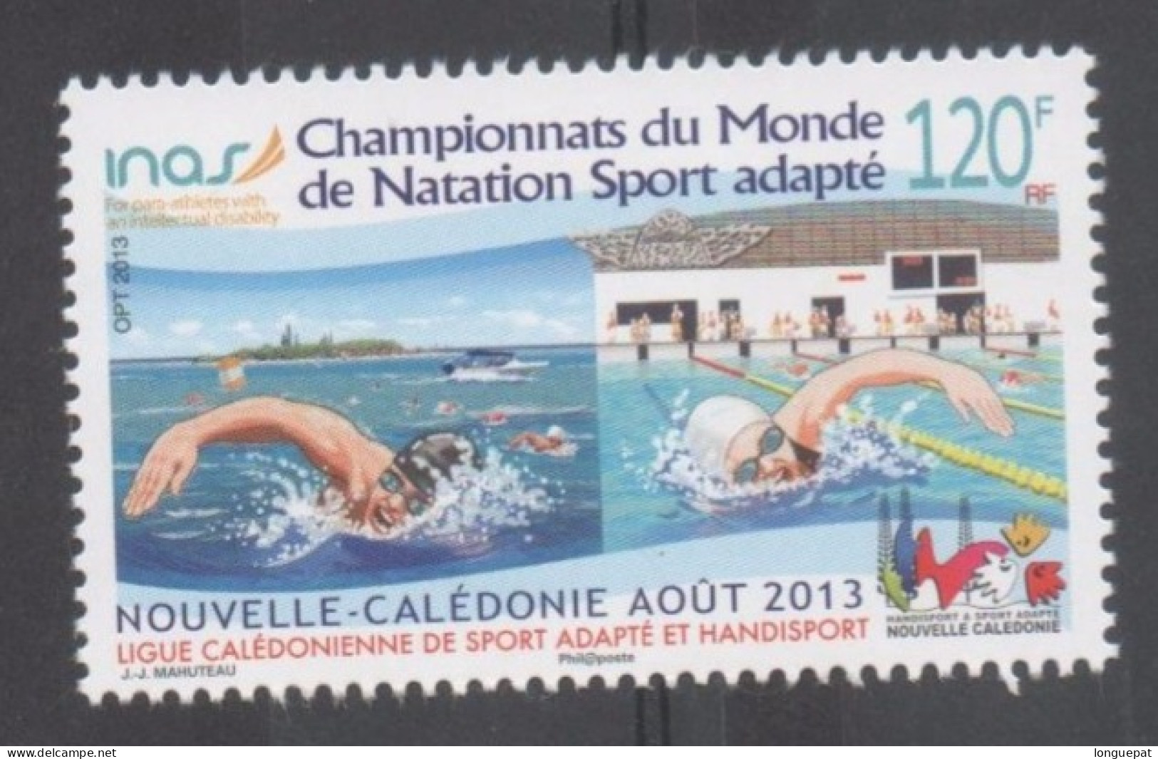 Nelle CALEDONIE - Sport - Nation Sport Adapté, Championnat Du Monde - En Mer, En Piscine - - Neufs
