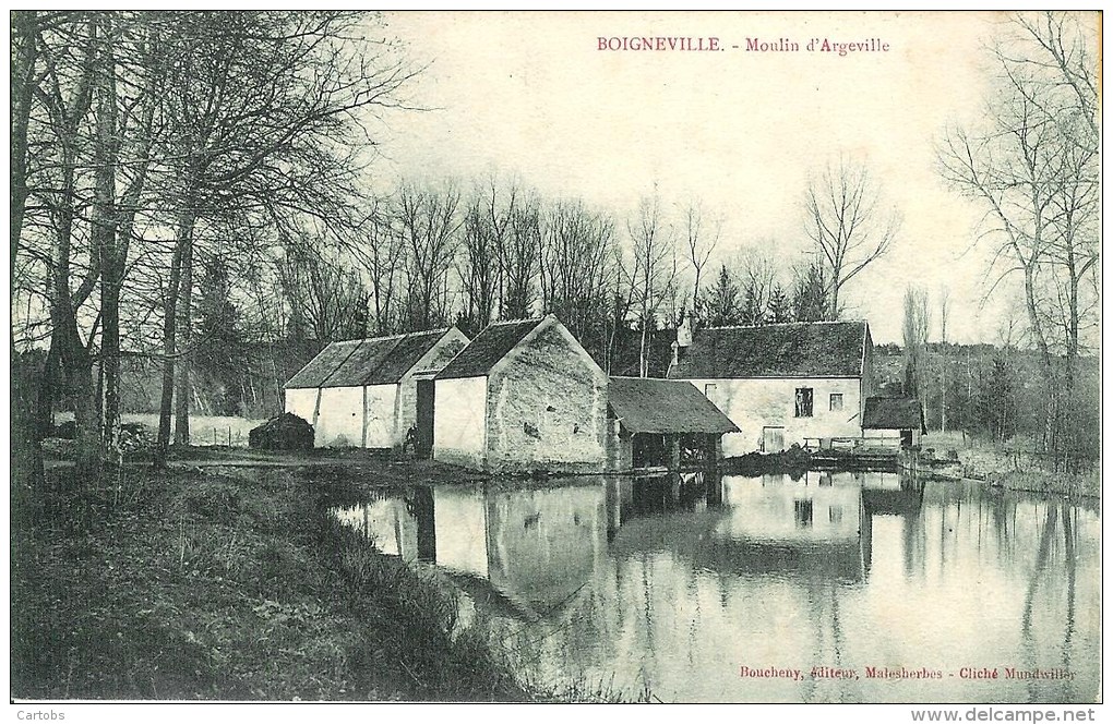 91  BOIGNEVILLE  - Moulin D'ARGEVILLE - Autres & Non Classés