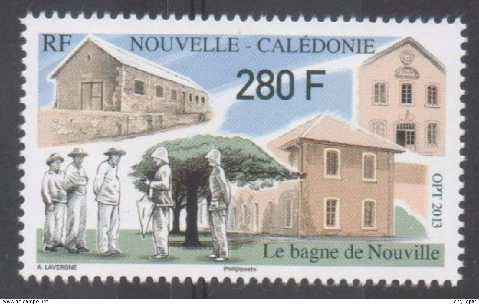 Nelle CALEDONIE - Le Bagne De Nouville : Façades De Bâtiments Et Prisonniers - - Unused Stamps