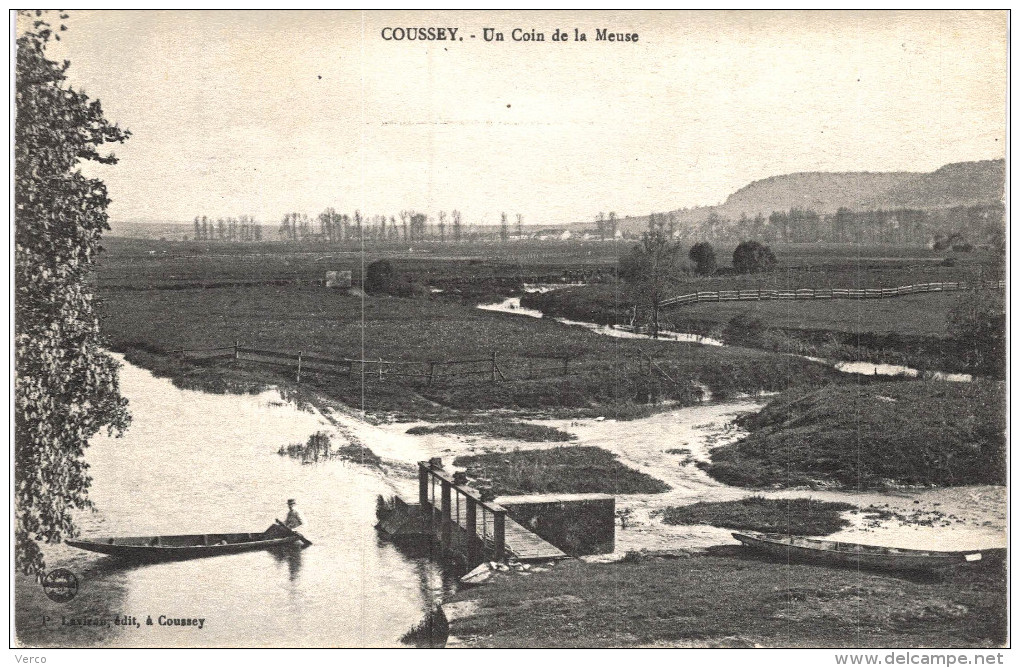 Carte Postale Ancienne De COUSSEY - Coussey