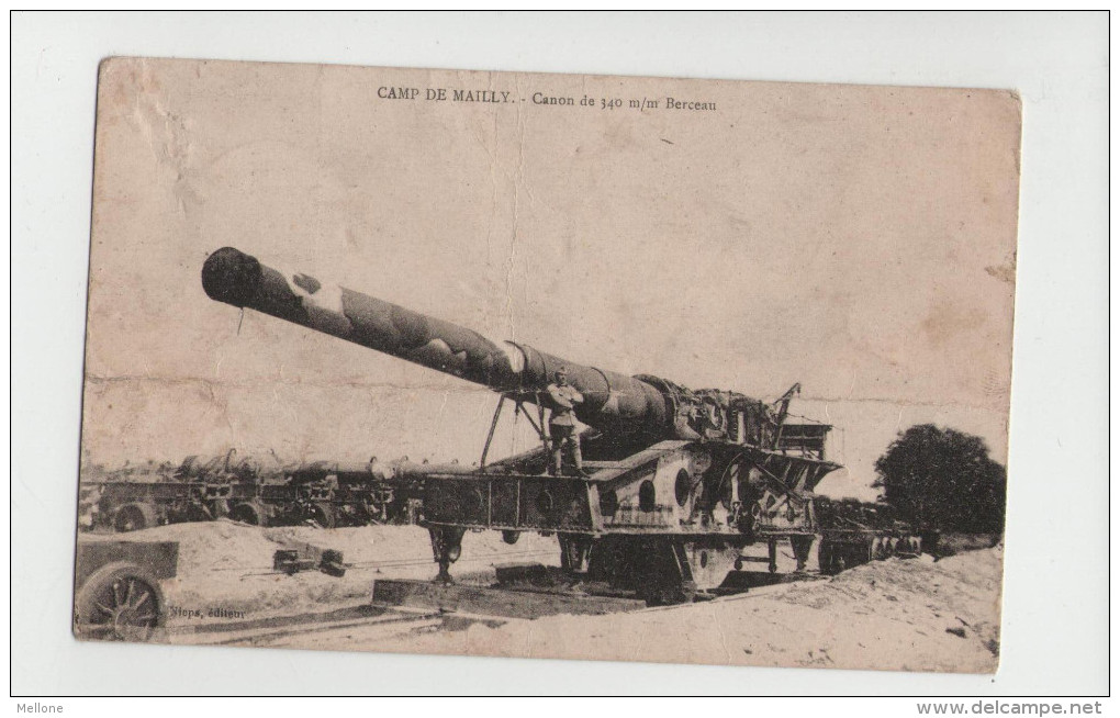 ARTILLERIE - Canon De 340 M/m Berceau - Guerre 14-18 - 1914-18