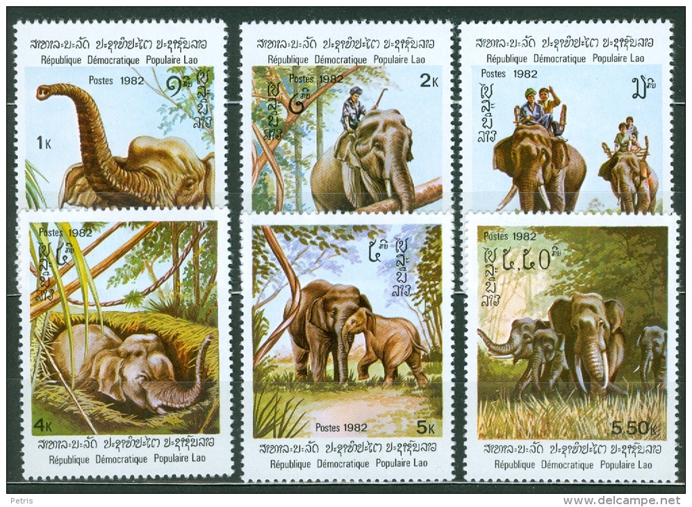 Laos 1982 Elephant MNH** - Lot. 4469 - Laos