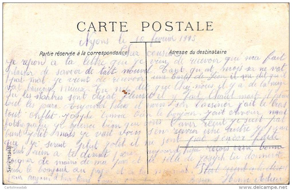 [DC2401] CARTOLINA - Non Viaggiata 1915 - Old Postcard - Da Identificare