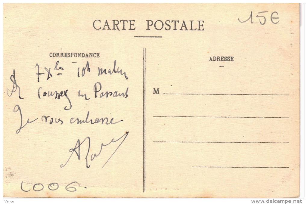 Carte Postale Ancienne De COUSSEY - Coussey