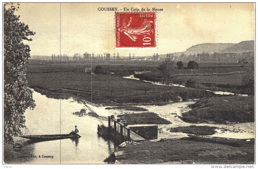 Carte Postale Ancienne De COUSSEY - Coussey