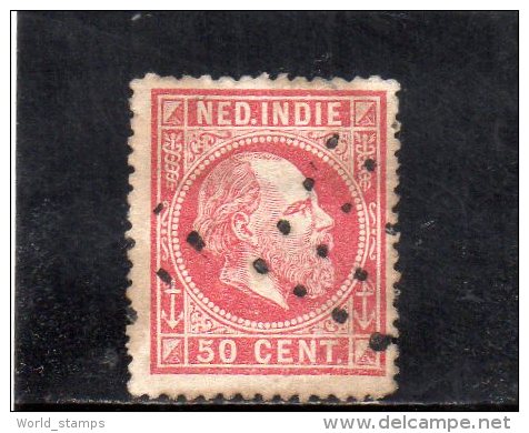 INDE NEERL. 1870-86 O DENT 14 - Niederländisch-Indien