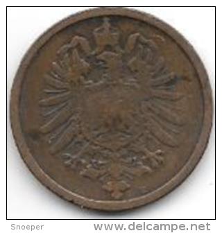 *empire 2 Pfennig 1875  E   Km 2    Fr+ - 2 Pfennig