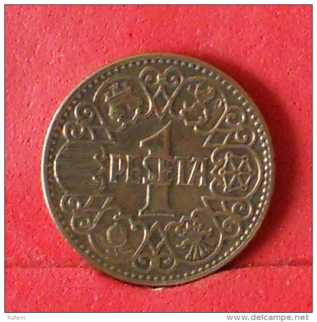 SPAIN  1  PESETA  1944   KM# 767  -    (Nº13461) - 1 Peseta