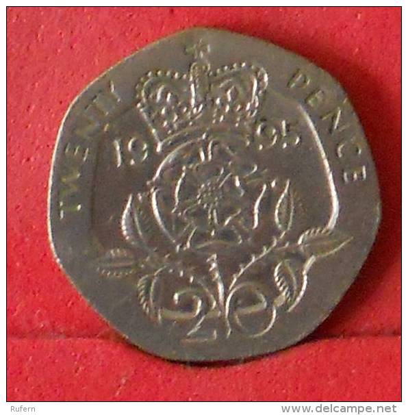 GREAT BRITAIN  20  PENCE  1995   KM# 939  -    (Nº13509) - 20 Pence