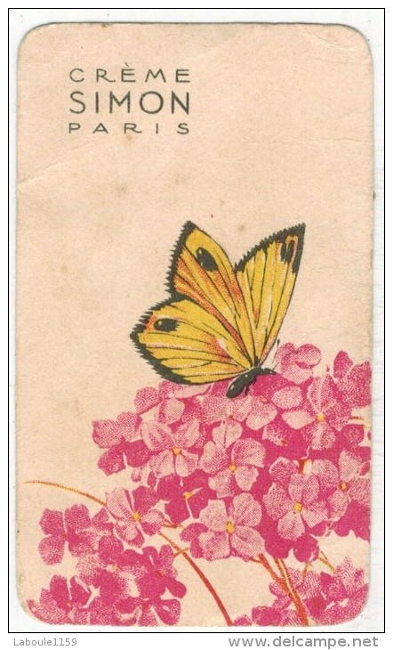 CARTE PUBLICITAIRE PARFUMEE : Crème SIMON Paris - Vintage (until 1960)