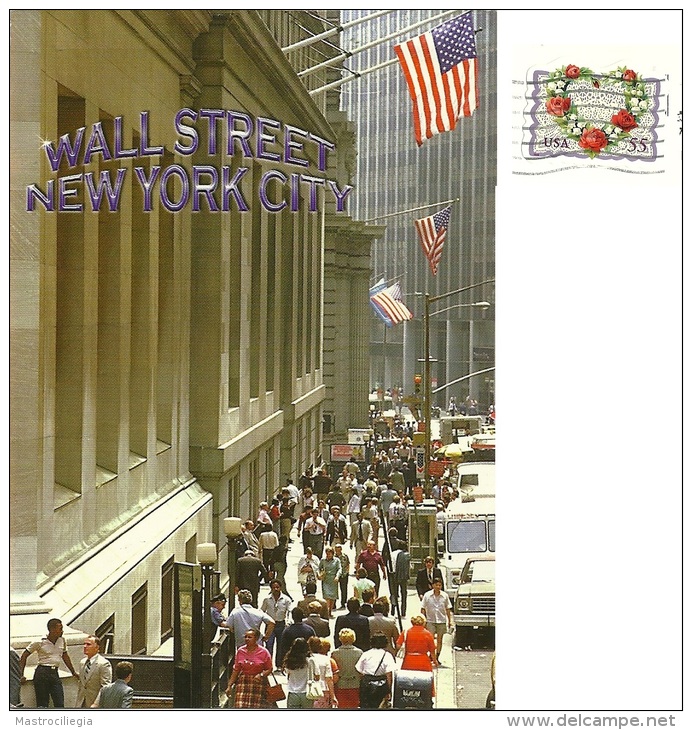 UNITED STATES AMERICA   NEW YORK  Wall Street  Nice Stamp - Wall Street