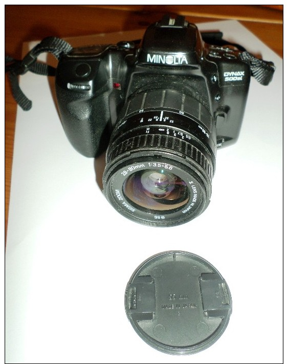 Appareil Minolta DYNAX 500 SI 28-80 Mm Objectif Photographie - Macchine Fotografiche