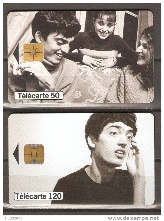 LOT DE 2 TELECARTES De 1998.  -  50 Et 120 Unités. France Télécom  /  AUTISME - 1998