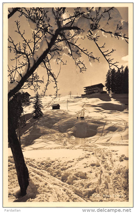 ALLEMAGNE.  CARTE PHOTO. HAUS TANNECK AUF DER HÖHE.  PENSIONSBES. LUDWIG SCHWEGLER MADERHALM BEI FISCHEN IM BAYR. ALLGÄU - Fischen