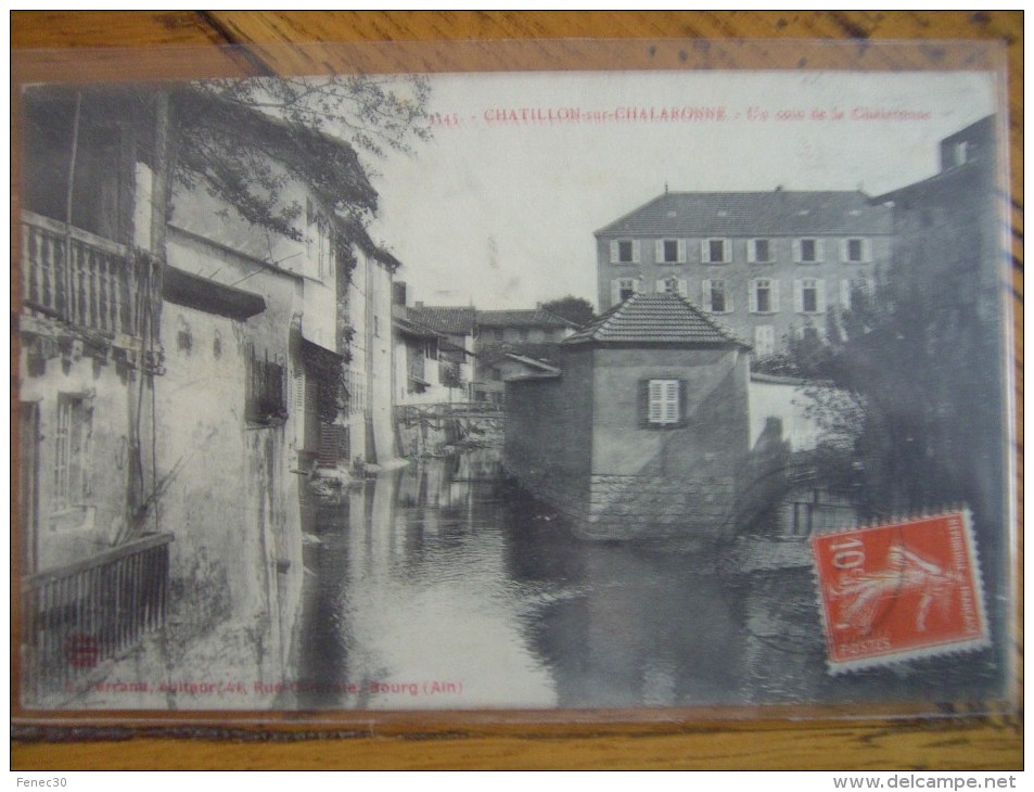 Chatillon Sur Chalaronne Un Coin De La Chalaronne - Châtillon-sur-Chalaronne