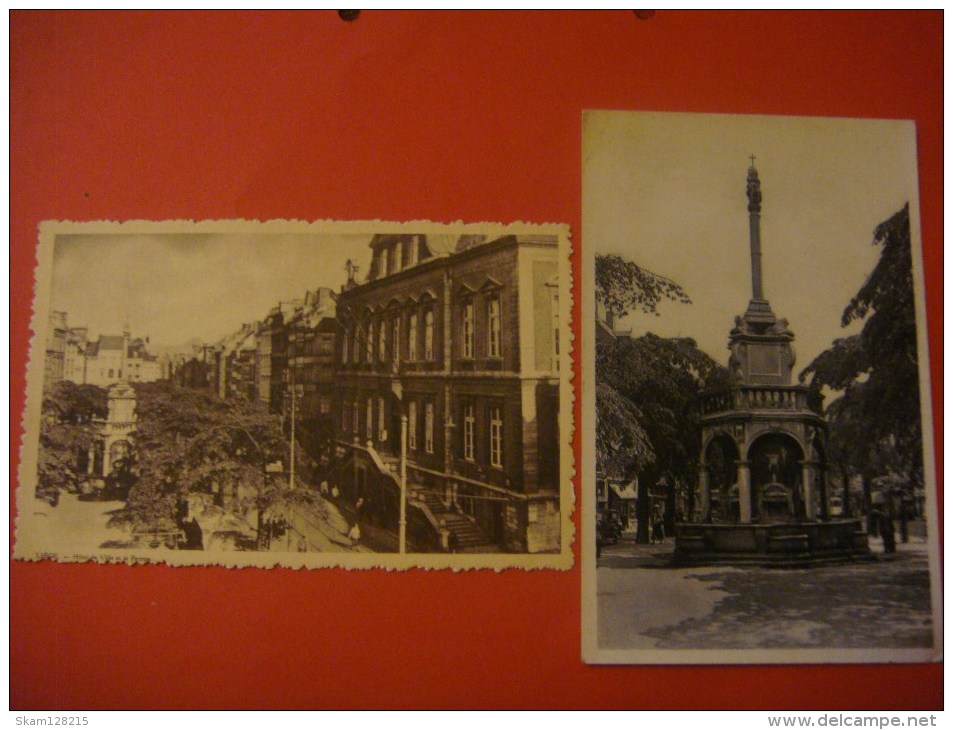 LIEGE --- Lot De 3 Cartes De L' Hôtel De Ville Et Péron - Liege