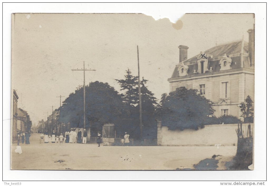 Carte Photo  -  Mayenne Ou Maine Et Loire - A Identifier