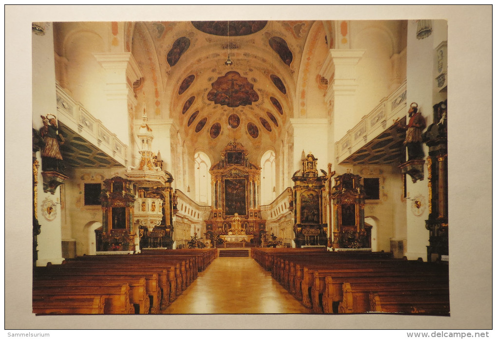 (8/5/77) AK "Dillingen A.d.Donau" Kath. Stadtpfarrkirche St. Peter (Päpstliche Basilika) - Dillingen