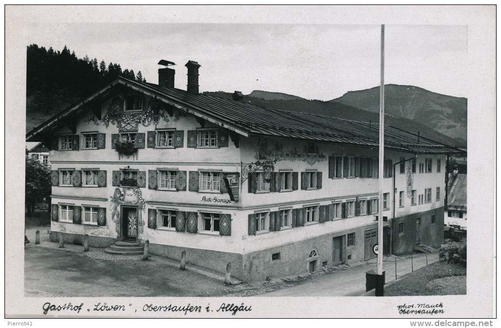 ALLEMAGNE - OBERSTAUFEN - Gasthof " LÖWEN " - Oberstaufen