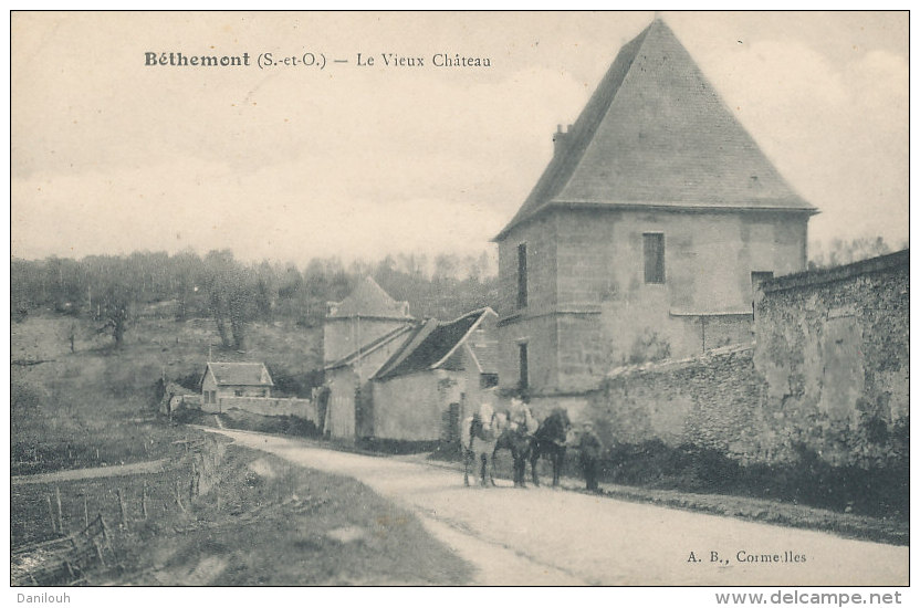 95 // BETHEMONT   Le Vieux Chateau,   AB Edit / CACHET 118 ème Régiment Territoiral, 4 EME BATAILLON - Andere & Zonder Classificatie