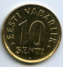 Estonie Estonia 10 Senti 1998 UNC KM 22 - Estonie