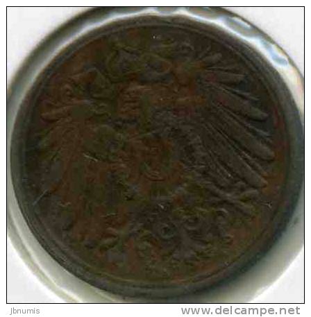 Allemagne Germany 1 Pfennig 1912 A J 10 KM 10 - 1 Pfennig