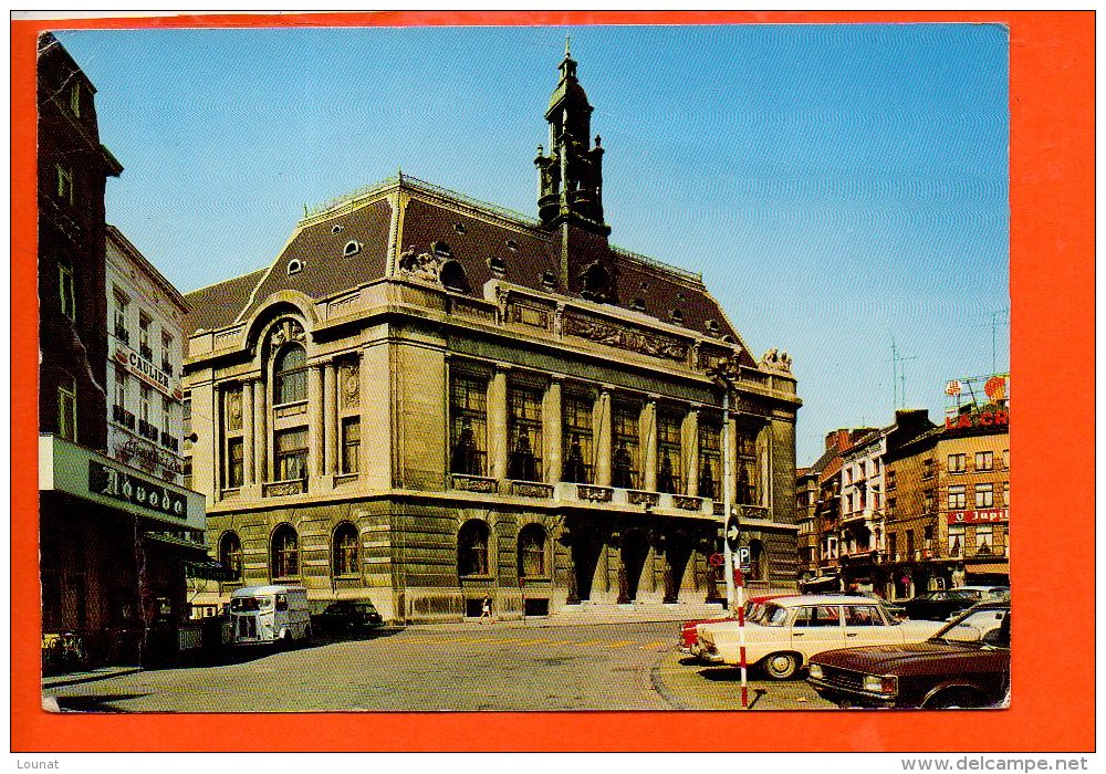 CHARLEROI : Hôtel De Ville (automobiles (pli Coin Gauche)) - Charleroi