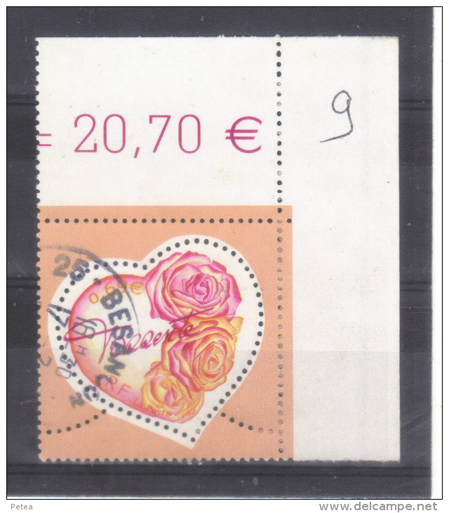 N° 3539   Oblitéré Cdf Saint  Valentin  Année 2003 - Used Stamps