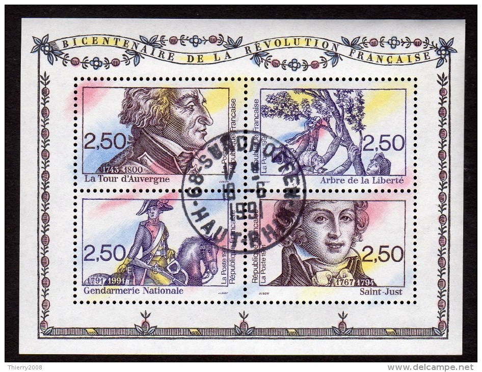 Bloc  N° 13 Avec Oblitération Cachet à Date De 1991  TB - Used