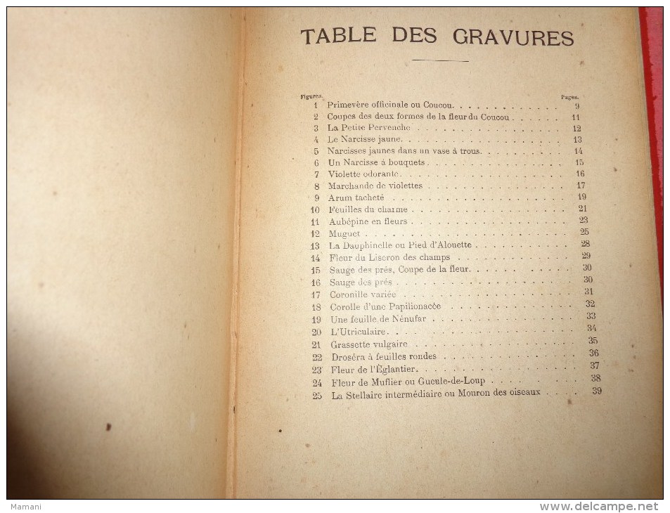 livre de recompense 1905-l.faideau--promenades botaniques-houx-gui-capucine-escargots-sirex des sapins-apate capucin-etc