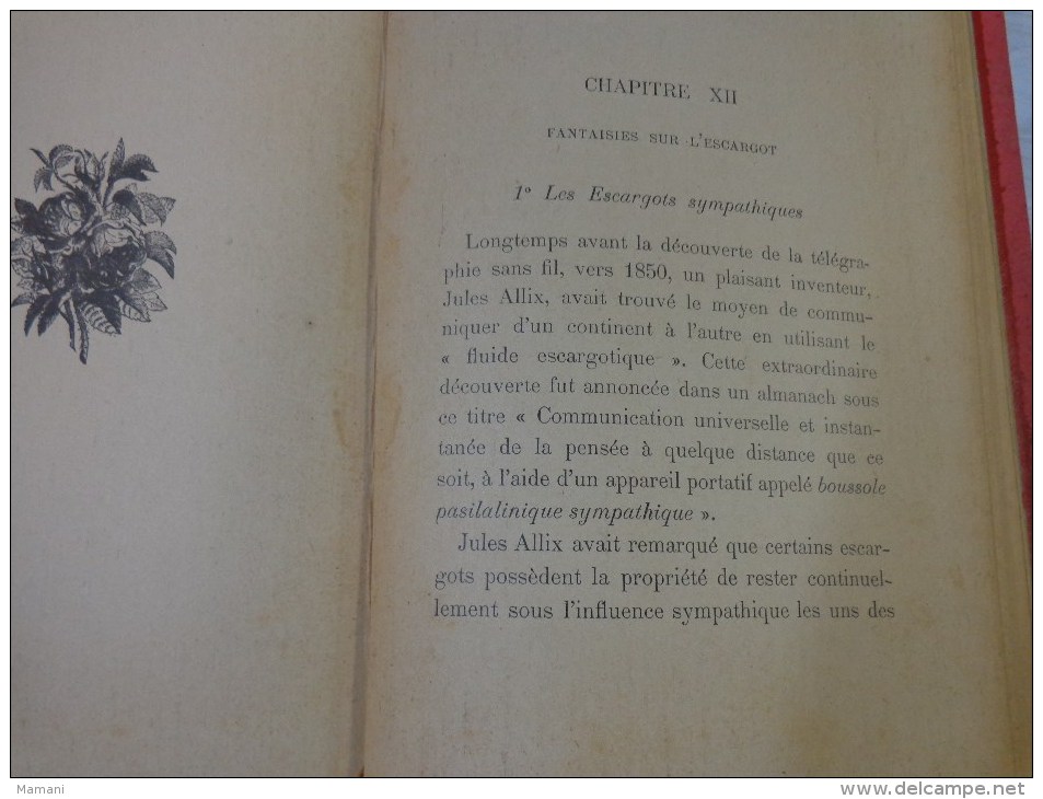 livre de recompense 1905-l.faideau--promenades botaniques-houx-gui-capucine-escargots-sirex des sapins-apate capucin-etc