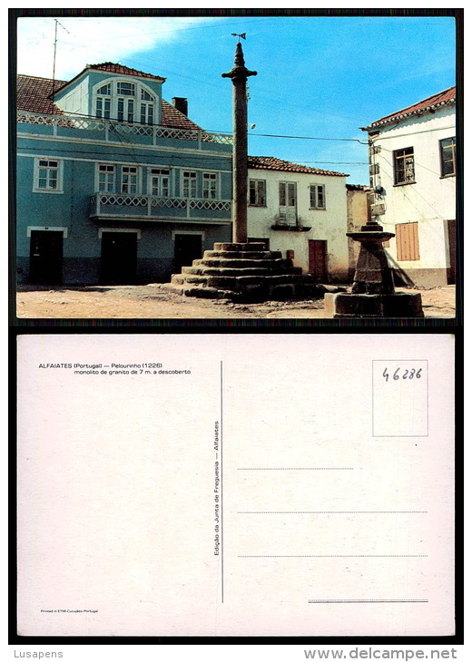 PORTUGAL COR 46286 - ALFAIATES - PELOURINHO - Vila Real