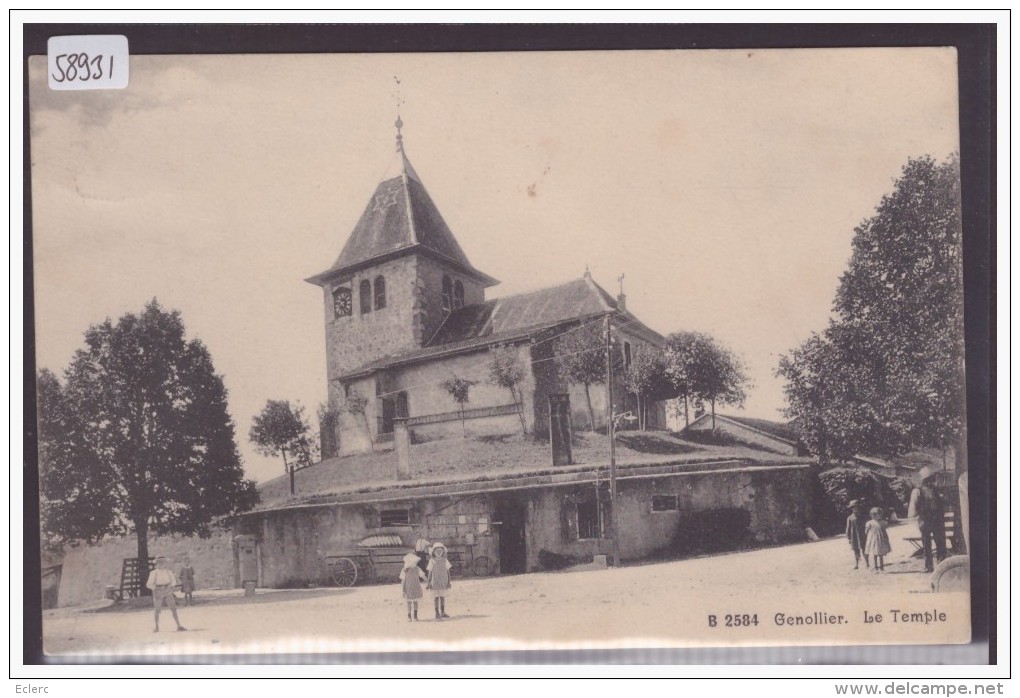 DISTRICT DE NYON /// GENOLIER - LE TEMPLE - TB - Genolier