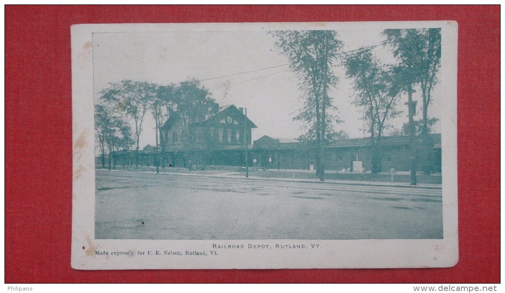 - Vermont> Rutland Railroad Depot      =2148 - Rutland