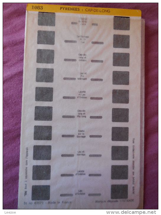 PHOTOS STEREOSCOPIQUES...PYRENEES CAP DE LONG - Stereoscopic