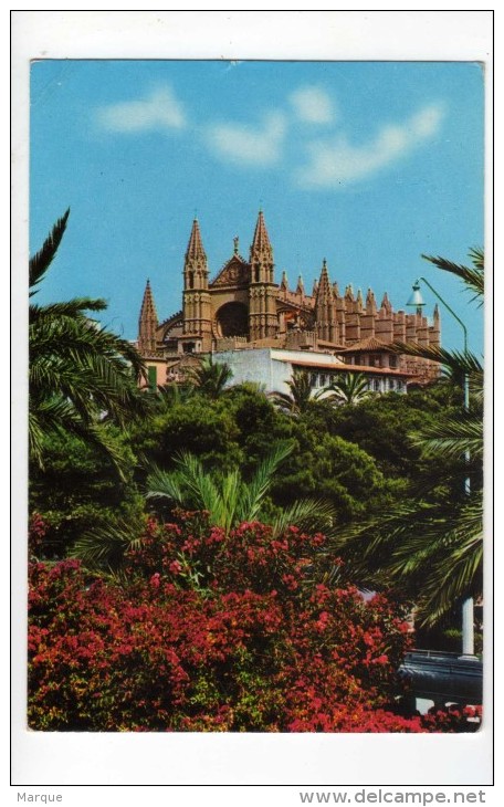 Cpm N° 928 MALLORCA PALMA Jardins Et Cathédrale - Mallorca
