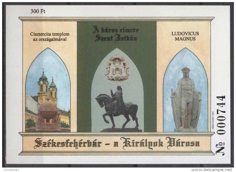 Hungary 2001. Alba Regia Commemorative Sheet Special Catalogue Number: 2001/40. - Commemorative Sheets