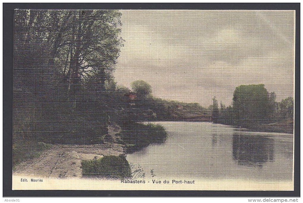 RABASTENS - Vue Du Port Neuf - Rabastens