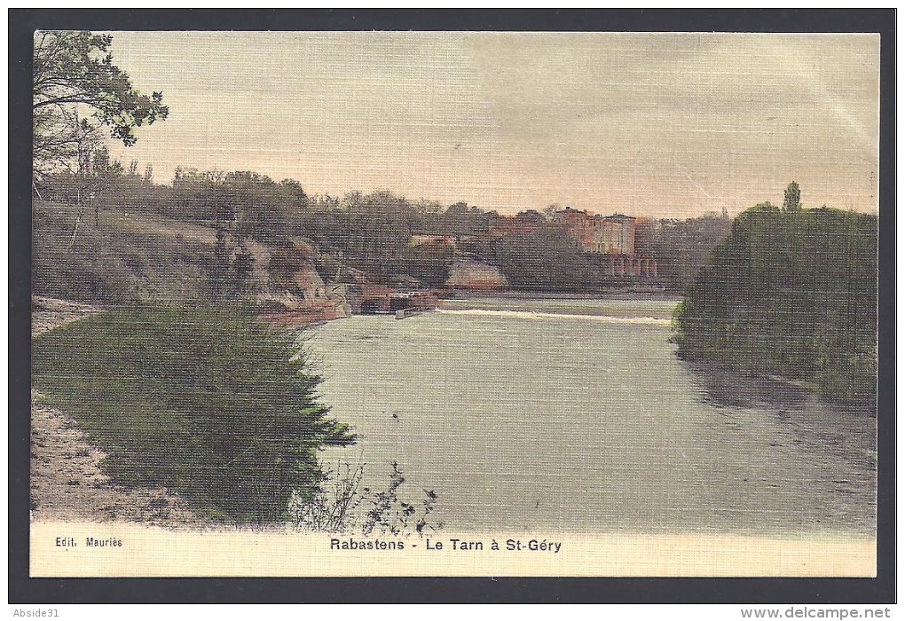 RABASTENS - Le Tarn à St Géry - Rabastens