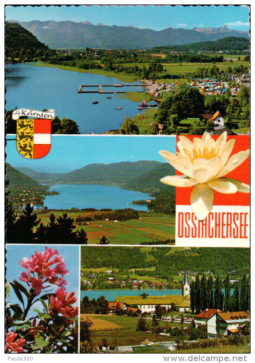 Ossiacher See - Mehrbildkarte - Ossiachersee-Orte