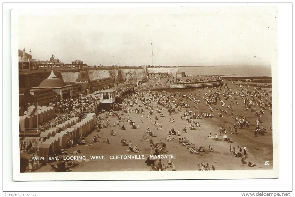 Margate - Palm Bay, Looking West, Cliftonville - Margate