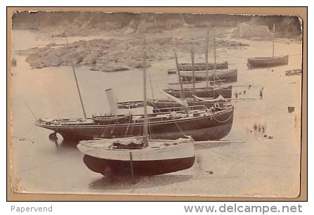 Cornwall  CAWSAND BAY Steam Yacht & Fishing Boats  RP   Cw119 - Other & Unclassified