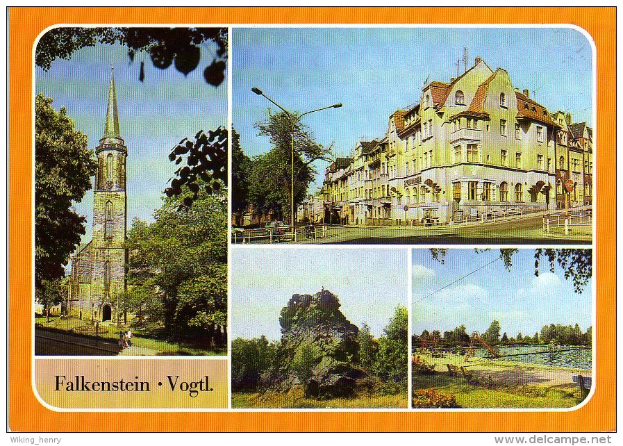 Falkenstein Im Vogtland - Mehrbildkarte 3 - Falkenstein (Vogtland)