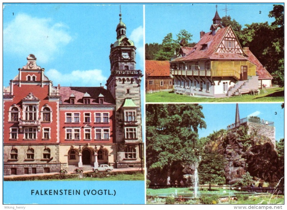 Falkenstein Im Vogtland - Mehrbildkarte 7 - Falkenstein (Vogtland)