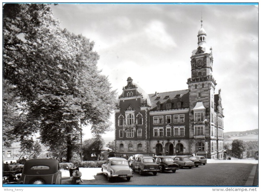 Falkenstein Im Vogtland - S/w Rathaus 2 - Falkenstein (Vogtland)