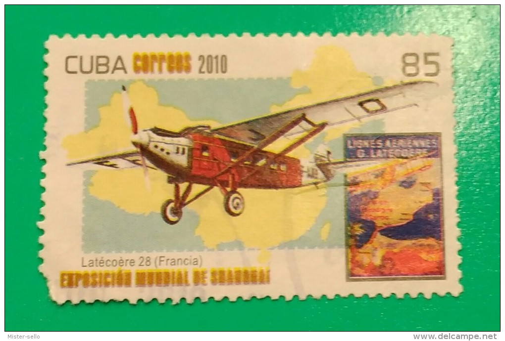 CU BA. 2010. AVIACIÓN - AVIONES. USADO - USED. - Used Stamps